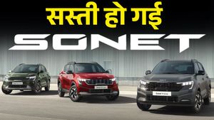Kia Sonet मात्र ₹7,30,138 देकर लाएं घर; GST Cut के बाद गिरे SUV के दाम
