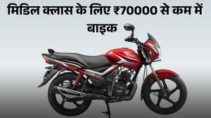 GST Cut के बाद मात्र ₹69,300 में मिल रही Splendor की टक्कर वाली बाइक, फुल टैंक में दौड़ेगी 800 KM