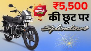 मिडिल क्लास की मौज! Hero Splendor पर मिल रहा ₹5,500 का दिवाली डिस्काउंट; जानें नई कीमत