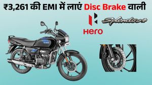 ₹3,261 की EMI और ₹5000 डाउन पेमेंट में घर लाएं Disc Brake वाली Splendor, फुल टैंक में दौड़ेगी 700 KM 