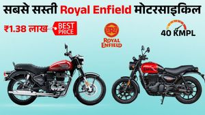 ये हैं Royal Enfield की सबसे सस्ती मोटरसाइकिल; 349cc इंजन के साथ 40 Kmpl माइलेज, कीमत मात्र ₹1.38 लाख 