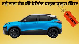 Tata Punch Facelift Price List: बेस..टॉप तक, कितनी है नई टाटा पंच की कीमत? देखिए लिस्ट 