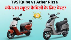 TVS iQube ST vs Ather Rizta Z: कौन-सा इलेक्ट्रिक स्कूटर ज्यादा बेहतर? कीमत, बैटरी और रेंज में इतना अंतर