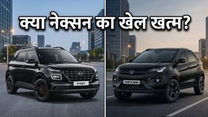 हुंडई वेन्यू नाइट का जलवा: ₹9.70 लाख में ब्लैक-आउट लुक और प्रीमियम फीचर्स, क्या नेक्सन की बढ़ेगी टेंशन?