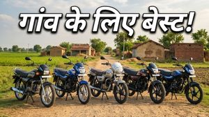 गांव की सड़कों का असली राजा: 75 KM माइलेज और लो-मेंटेनेंस वाली ये 5 बाइक्स मचा रही हैं तहलका