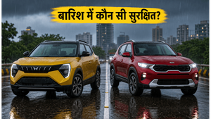 मानसून की भारी बारिश में कौन सी SUV है सबसे सुरक्षित? Mahindra XUV 3XO बनाम Kia Sonet का सच