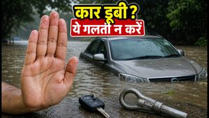 पानी में डूबी कार को स्टार्ट न करें! इंजन बचाने और इंश्योरेंस क्लेम पाने के लिए अपनाएं ये तरीके