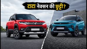 मारुति ब्रेजा फेसलिफ्ट लॉन्च: 6 एयरबैग्स और नए फीचर्स के साथ टाटा नेक्सन को देगी कड़ी टक्कर?