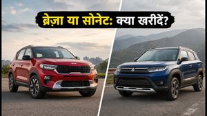 मारुति ब्रेज़ा फेसलिफ्ट या किया सोनेट: क्या 24 जुलाई तक रुकना है सही फैसला?
