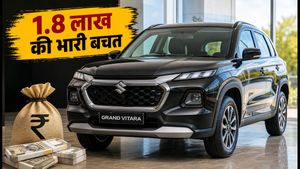 मारुति ग्रैंड विटारा पर अगस्त का सबसे बड़ा ऑफर! 1.8 लाख तक की बचत, जानें EMI प्लान