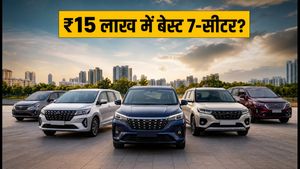 ₹15 लाख में बेस्ट 7-सीटर MPV: अर्टिगा, कैरेंस या ट्राइबर? जानें आज की ऑन-रोड कीमत और सेफ्टी फीचर्स