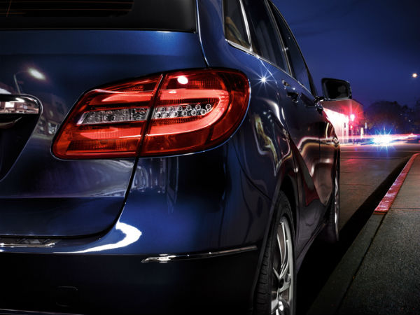 बी-क्‍लास का आकर्षक एक्‍सटीरियर 