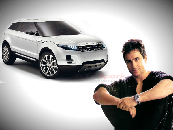 सैफ अली खान की रैंज रोवर स्‍पोर्ट