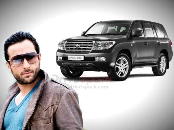 सैफ की बेहतरीन लैंड क्रूजर 