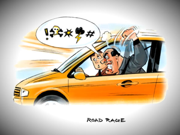 सड़क पर गुस्‍सा उतारने वाले 