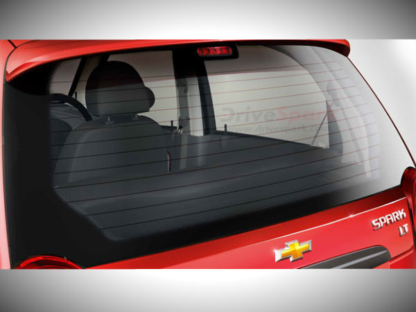 शेवरले स्‍पार्क रियर स्‍पॉयलर 