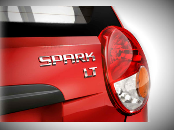 शेवरले स्‍पार्क एलपीजी वैरिएंट की कीमत 