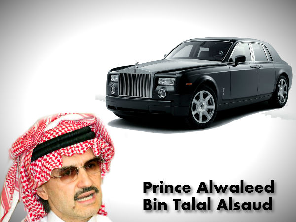 अलवालीद बिन तलाल की रोल्‍स रॉयस