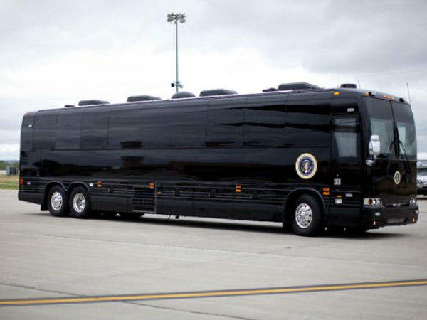 बराक ओबामा की बस 