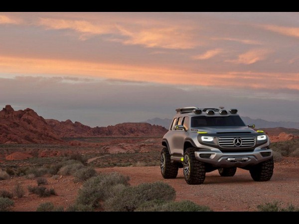 मर्सडीज बेंज की शानदार कॉन्‍सेप्‍ट जी-फोर्स