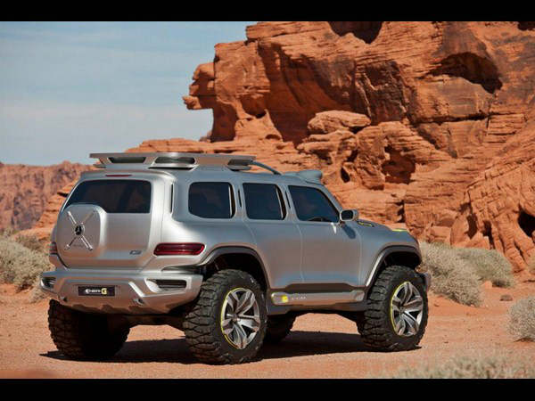 मर्सडीज बेंज की शानदार कॉन्‍सेप्‍ट जी-फोर्स