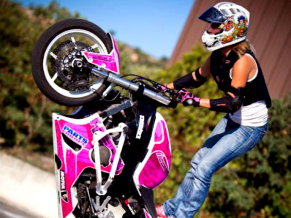 लेह पीटरसन के स्‍टंट