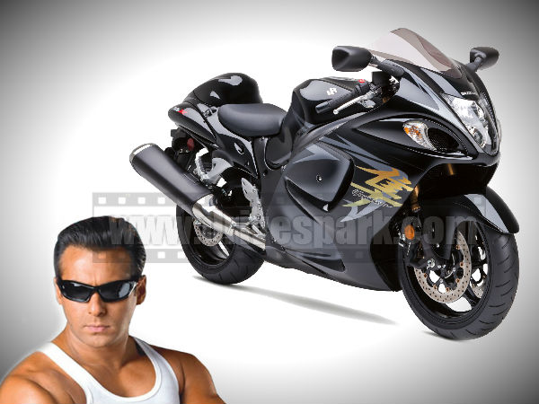 सलमान ने खरीदी सुजुकी हायाबुशा