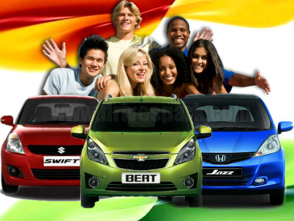 देश के युवाओं की पसंदीदा कारें 