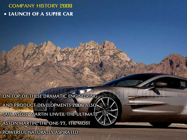 एस्‍टन मार्टिन ने पूरे किये 100 वर्ष 