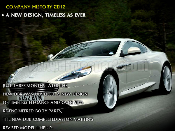 एस्‍टन मार्टिन ने पूरे किये 100 वर्ष 