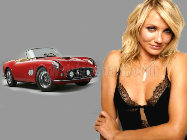 हॉट कैमरोन की सेक्‍सी कार 