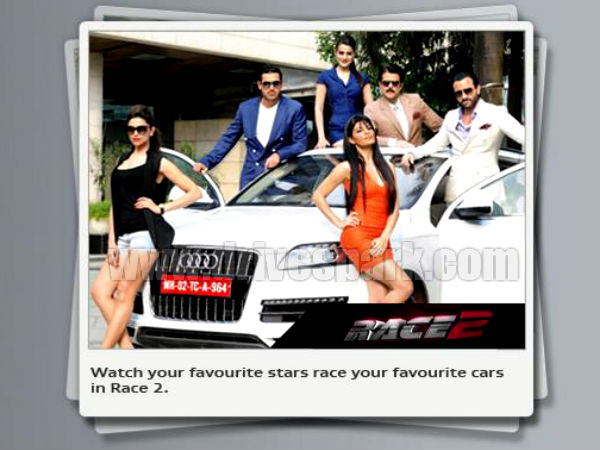 रेस 2 में इस ऑडी का जलवा 