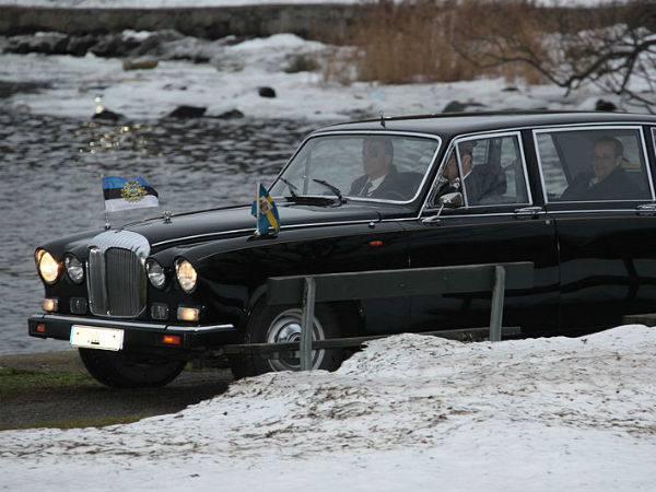 स्‍वीडन के राजा की कार 