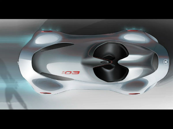 मर्सडीज बेंज सिल्‍वर ऐरो कॉन्‍सेप्‍ट कार