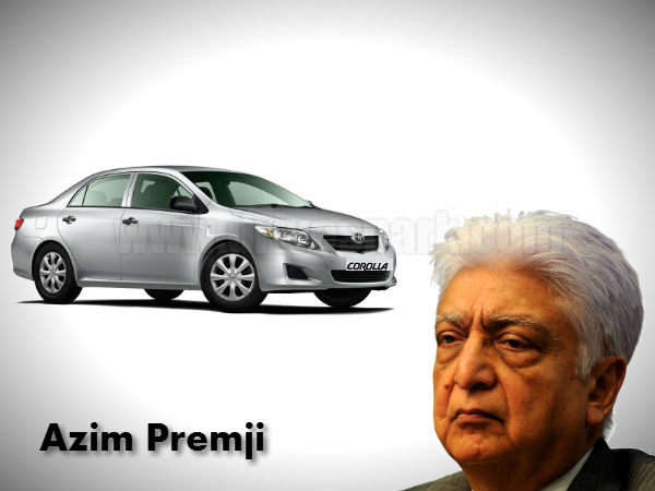 अजीम प्रेमी जी की कोरोला 