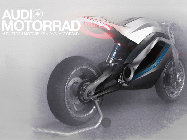 ऑडी ने पेश किया मोटरसाइकिल का शानदार कॉन्‍सेप्‍ट 