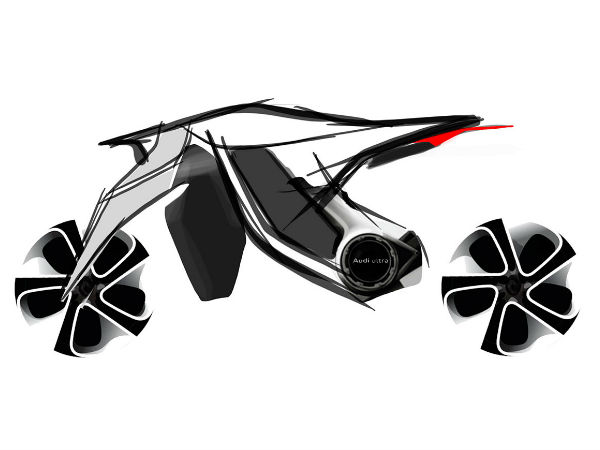 ऑडी ने पेश किया मोटरसाइकिल का शानदार कॉन्‍सेप्‍ट 