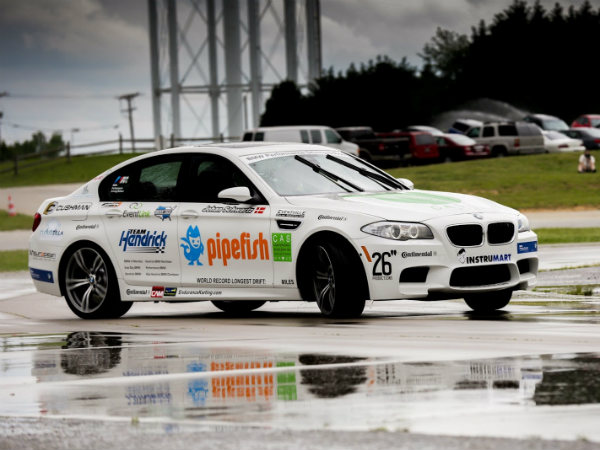 बीएमडब्‍लू एम5 ने बनाया विश्‍व रिकार्ड 