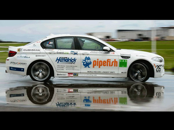 बीएमडब्‍लू एम5 ने बनाया विश्‍व रिकार्ड 