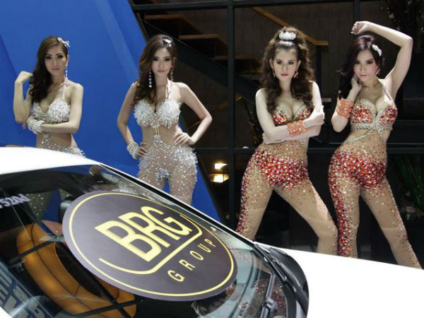 बैंकॉक मोटर शो की हॉट बेब्‍स