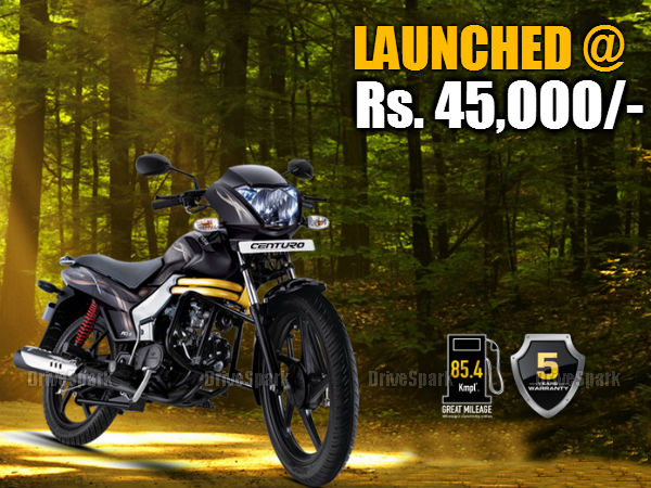 Mahindra Centuro Gets 30K Booking