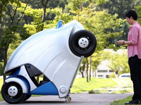 New Electric Car Armadillo-T Can Fold Itself In Half