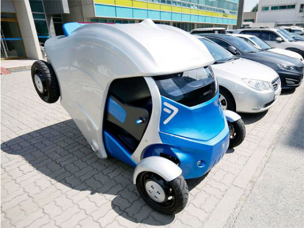 New Electric Car Armadillo-T Can Fold Itself In Half