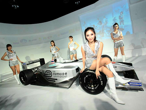 Formula E Car Unveiled In Frankfurt