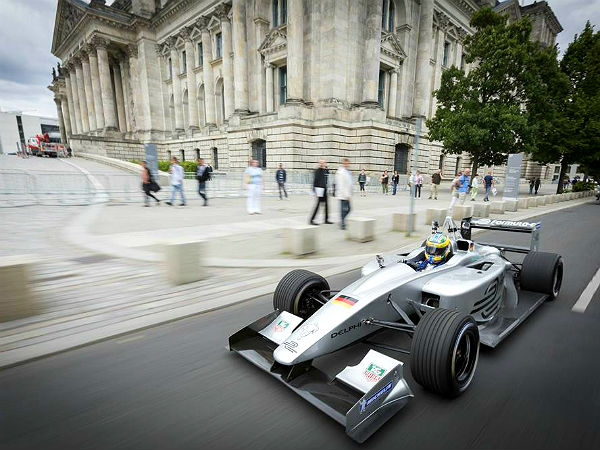 Formula E Car Unveiled In Frankfurt