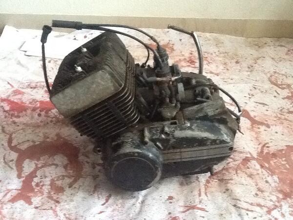 Mahendra Singh Dhoni's First Bike Picture 