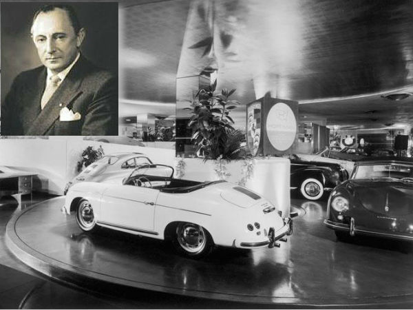 पोर्शे का पहला शोरूम 