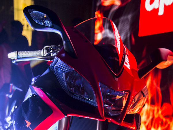 Sunny Leone Unveils Aprilia & Moto Guzzi Super bikes