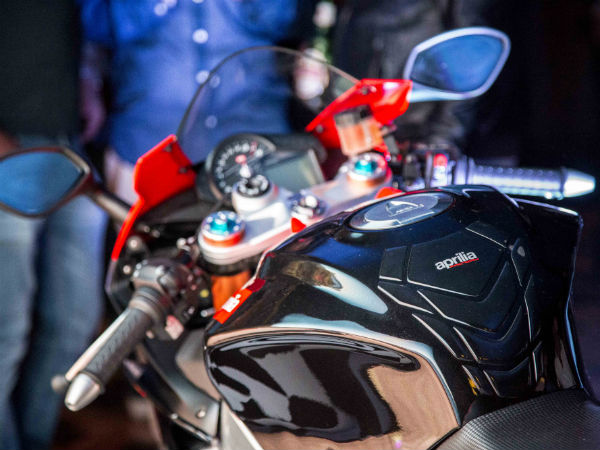 Sunny Leone Unveils Aprilia & Moto Guzzi Super bikes