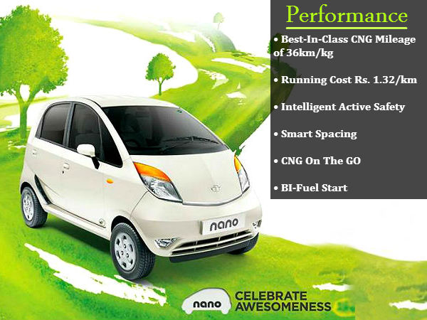 Tata Nano CNG emax Launched; Price, Mileage, Features 